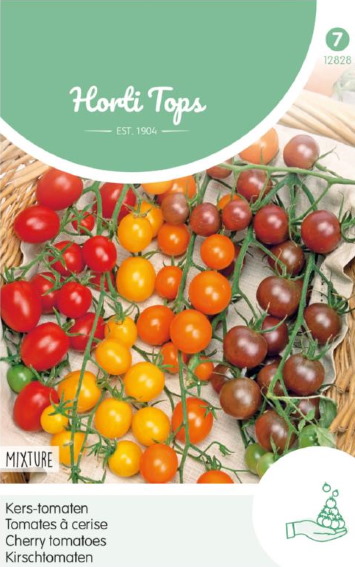Kerstomaat mix 4 soorten (Solanum) 30 zaden HT